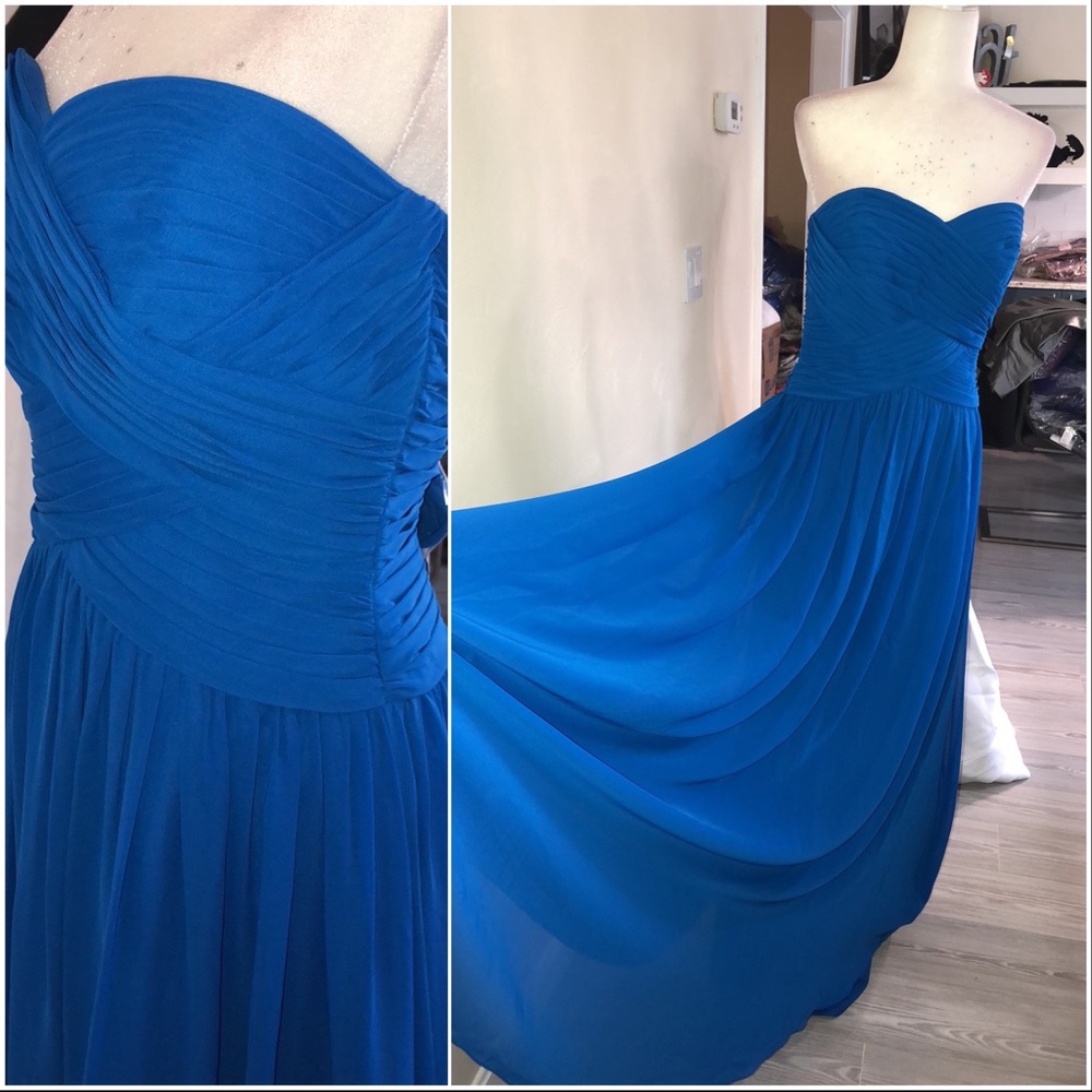 Chiffon full skirt sleeveless